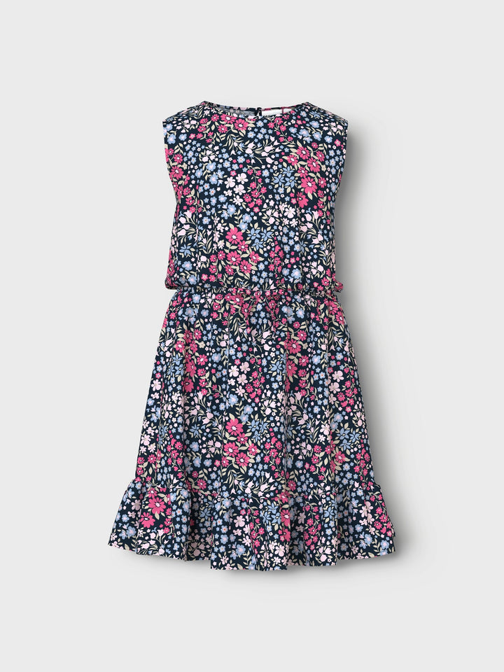 Kinderkleid VINAYA Carmine Rose SÜSSE BLUMEN Regular Fit