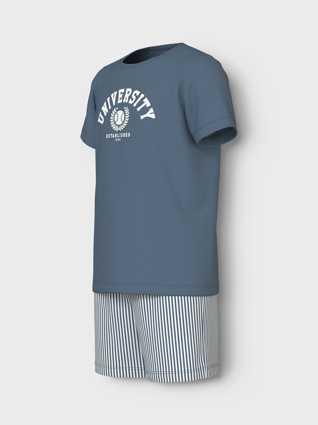 Kinderpyjama CHINA UNIVERSITY China Blau