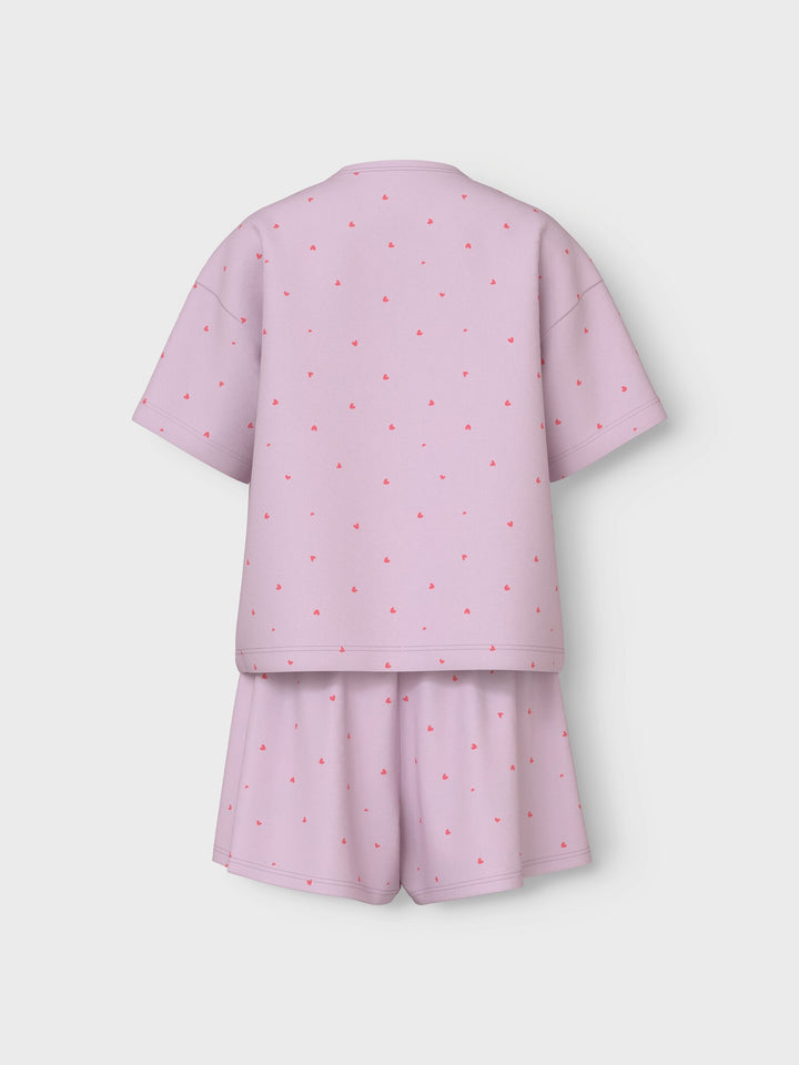 Kinderpyjama BOXY WINSOME HERZEN Winsome Orchid