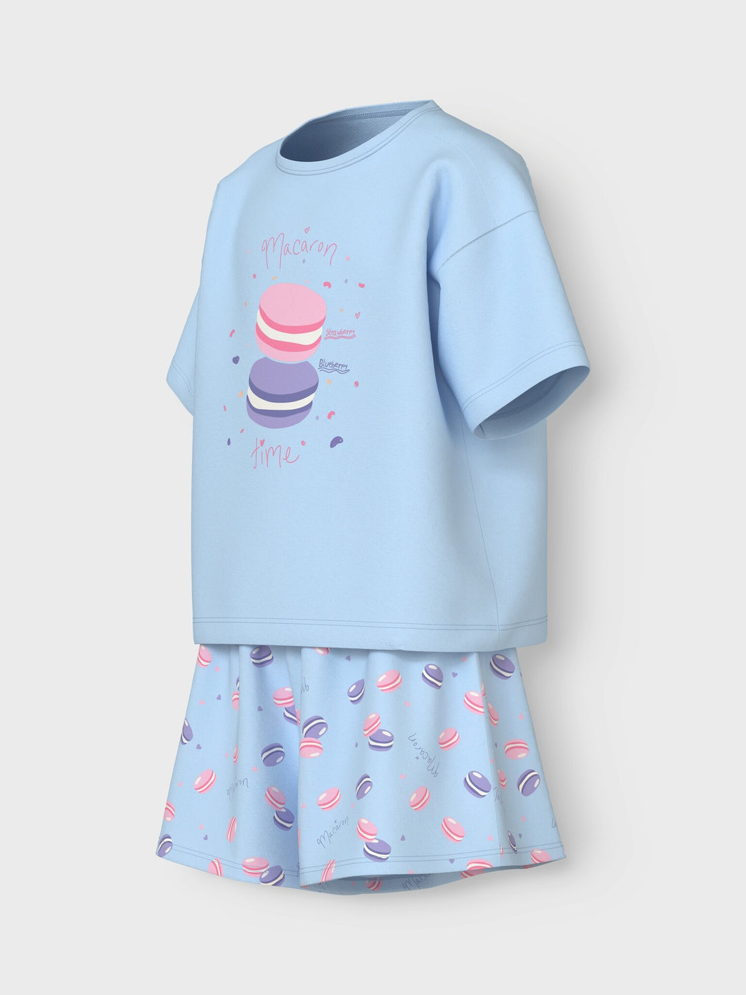 Kinderpyjama BOXY MACARON Nantucket Breeze