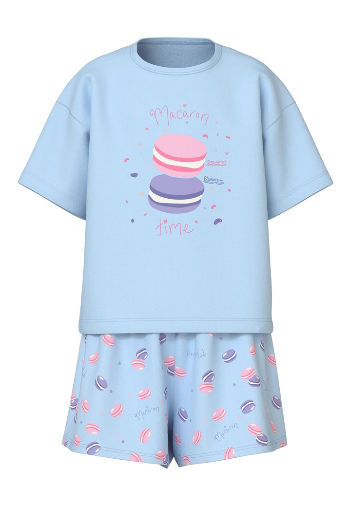 Kids pyjama BOXY MACARON Nantucket Breeze
