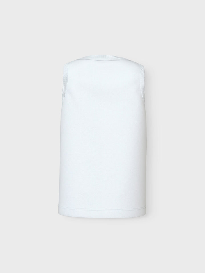 Mini Tanktop VAGNO Bright White Tiger Surf Regular Fit