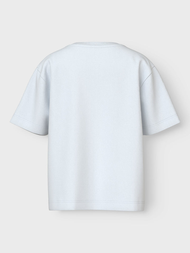 Mini T - shirt VAGNO Bright White Tiger surf Loose Fit