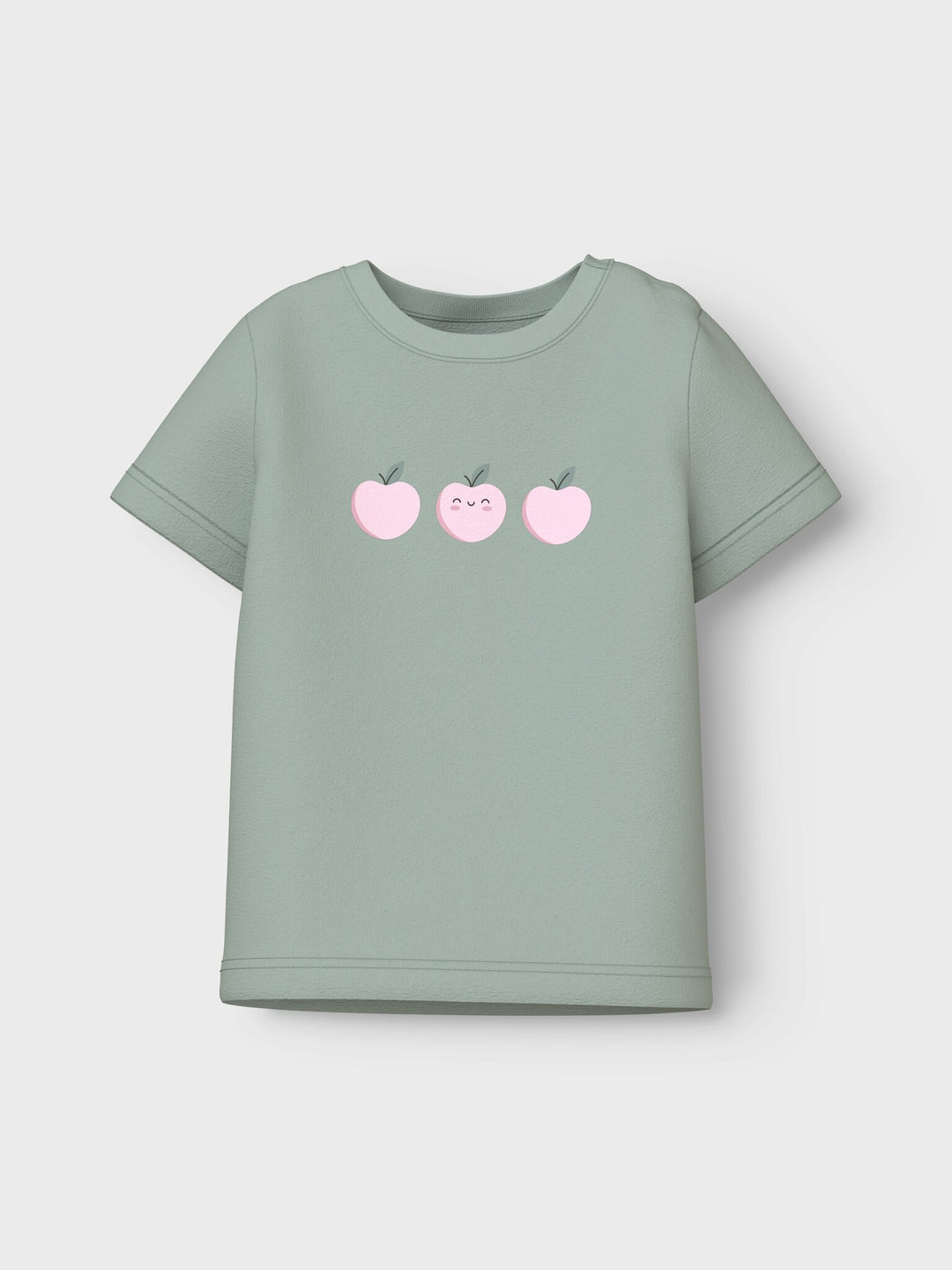 Baby T-Shirt VUBIE Aqua Grau Apfel Regular Fit
