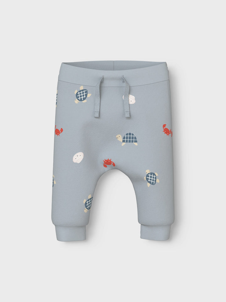 Baby broek VROELS Pearl Blue Sea animals Regular Fit