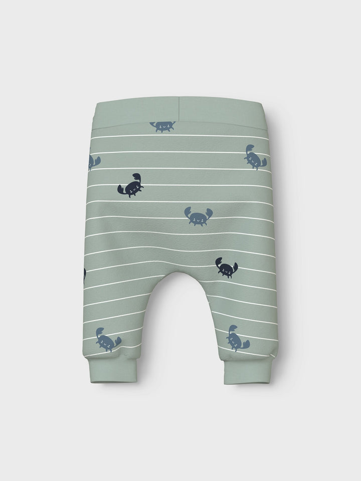 Baby broek VROELS Aqua Gray Crabs Regular Fit