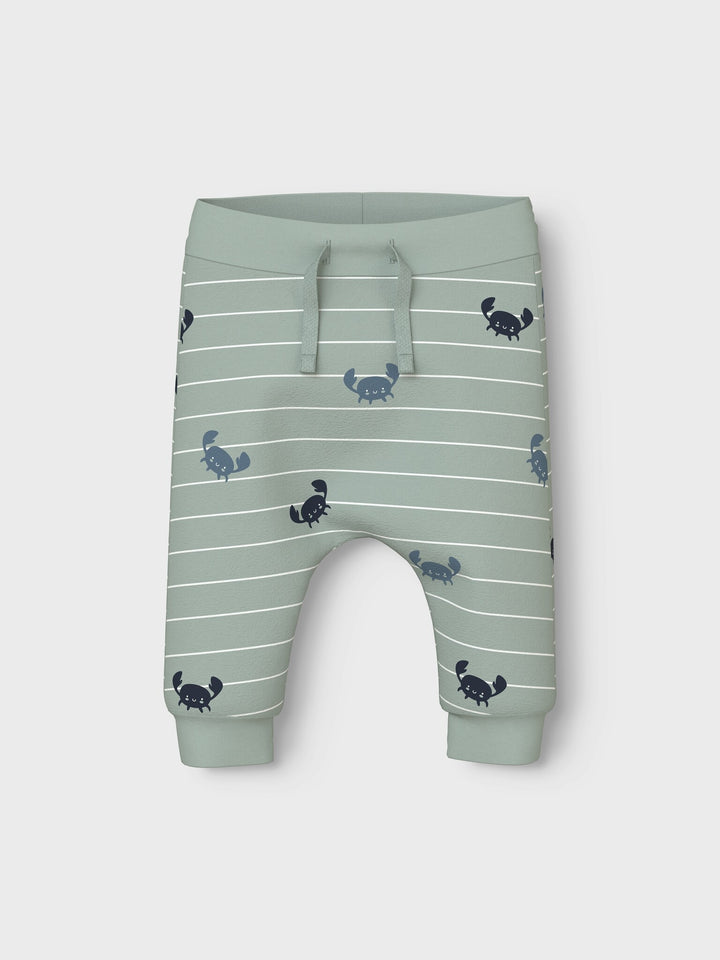 Baby broek VROELS Aqua Gray Crabs Regular Fit