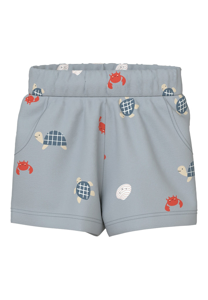 Baby-Shorts VROELS Perlblau Meerestiere Regular Fit