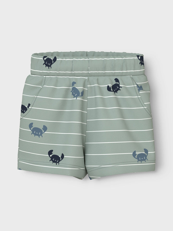 Baby short VROELS Aqua Gray Crabs Regular Fit