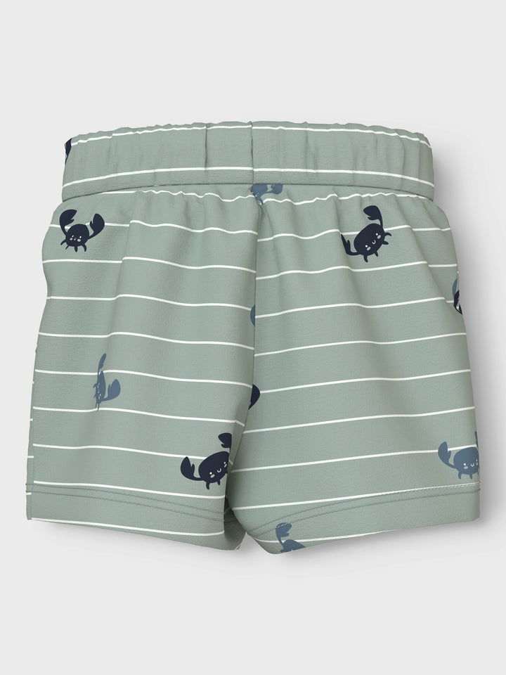 Baby short VROELS Aqua Gray Crabs Regular Fit