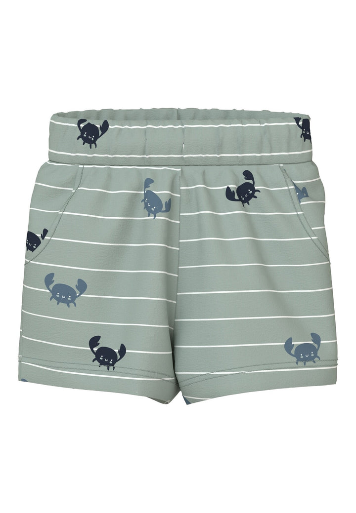 Baby short VROELS Aqua Gray Crabs Regular Fit
