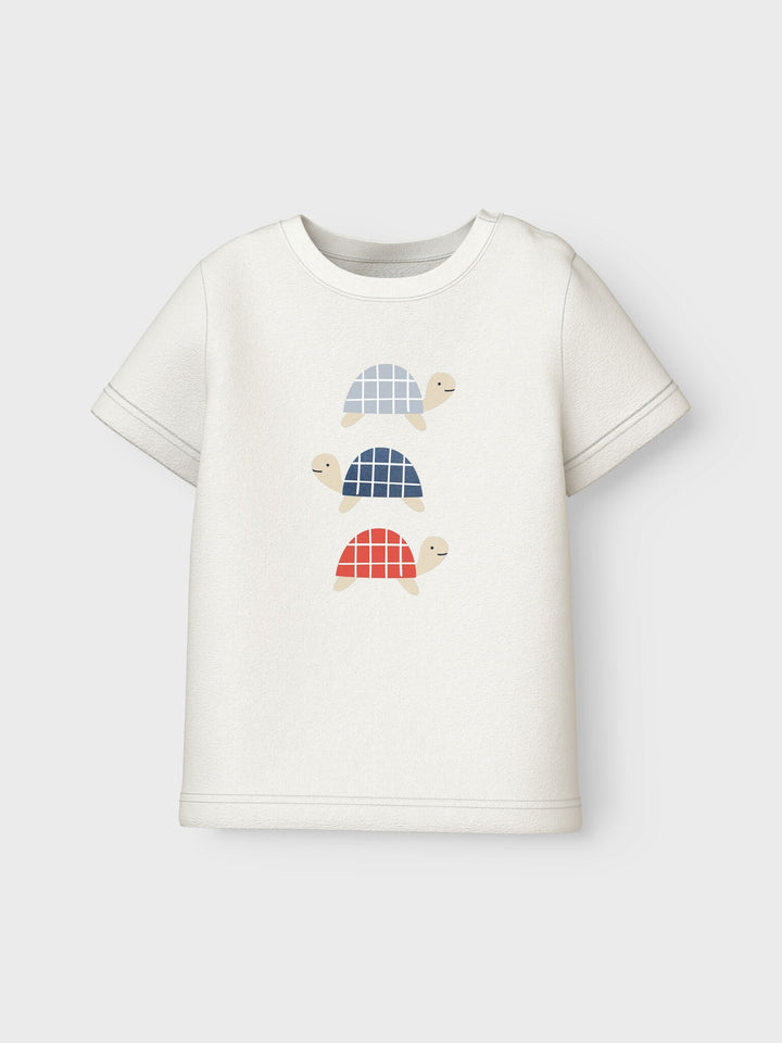 Baby T - shirt VACION Cloud Dancer Sea animal Regular Fit