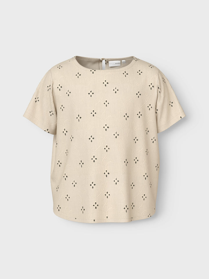 Kinder Top VIOLETA Buttercreme Regular Fit