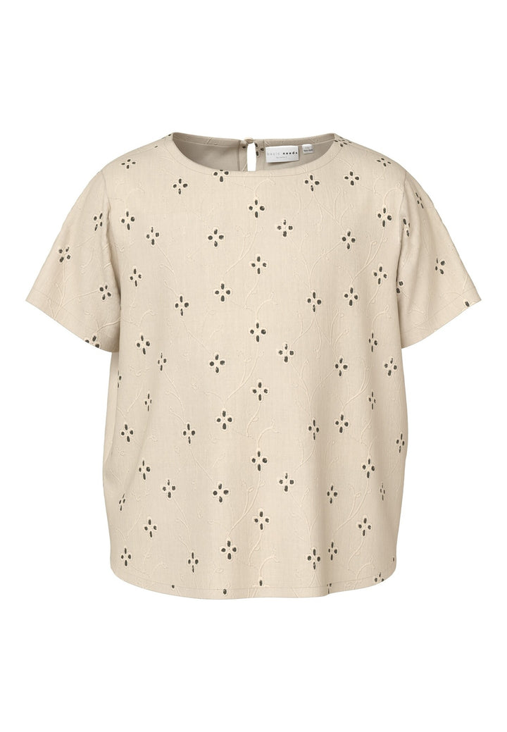 Kinder Top VIOLETA Buttercreme Regular Fit