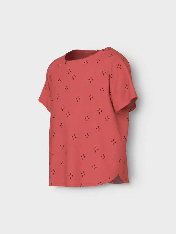 Kids Top VIOLETA Spiced Coral Regular Fit