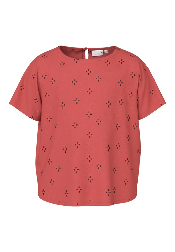 Kinderoberteil VIOLETA Spiced Coral Regular Fit