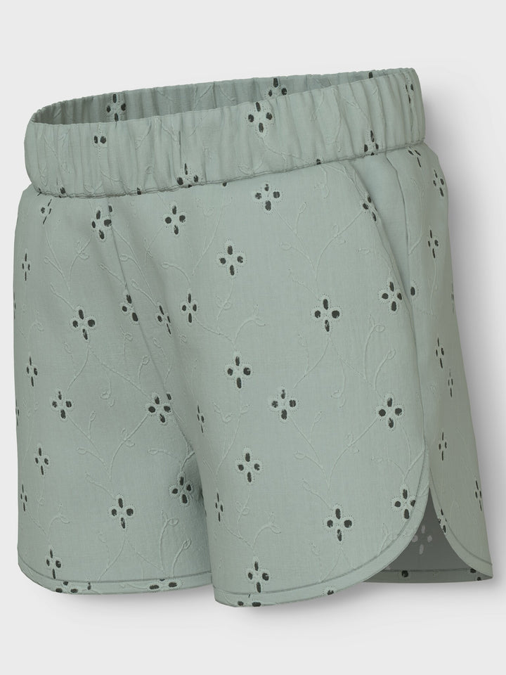 Kids short VIOLETA Aqua Gray Regular Fit