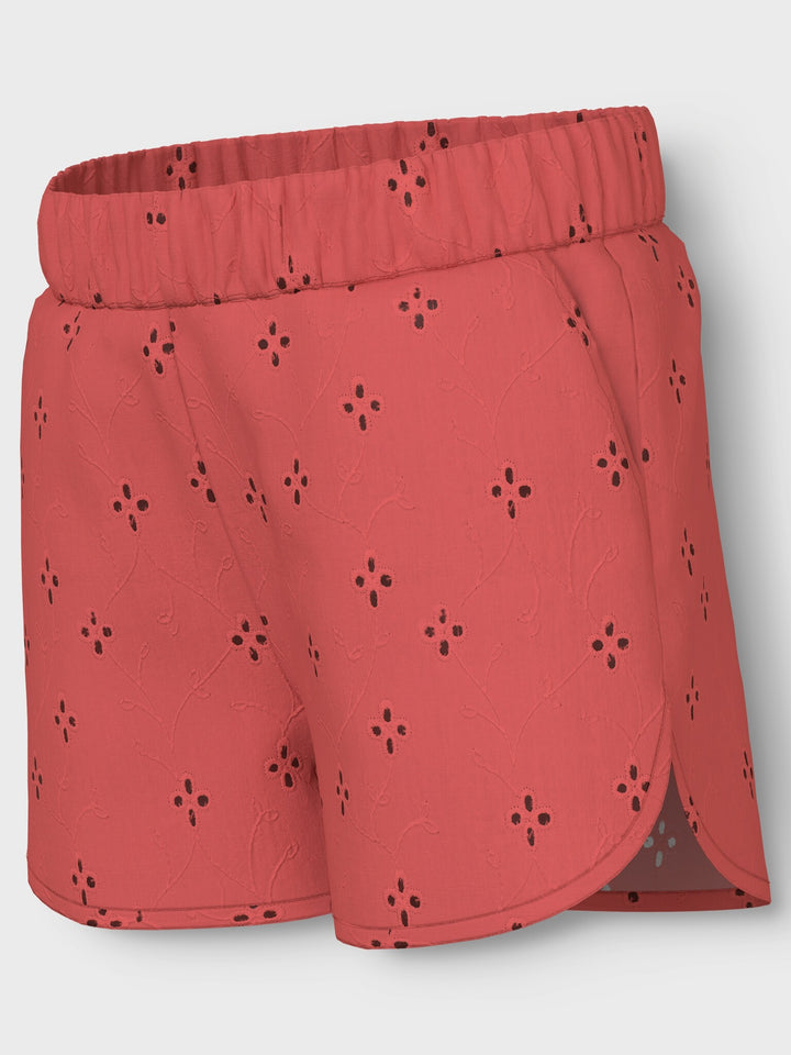 Kids short VIOLETA Spiced Coral Regular Fit