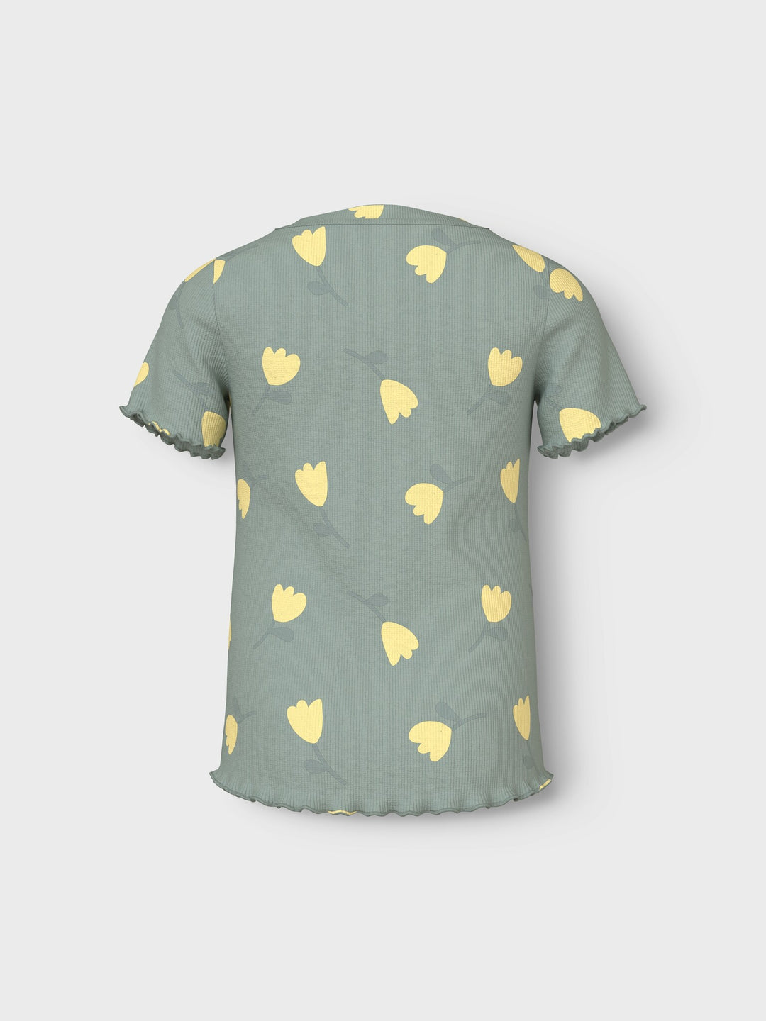 Mini T - shirt VEMMA Aqua Gray Lemon Slim Fit