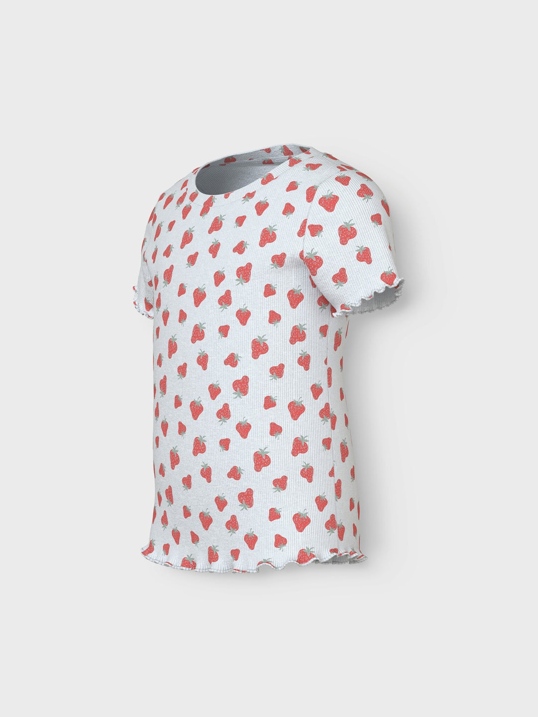 Mini T - shirt VEMMA Bright White Strawberry Slim Fit
