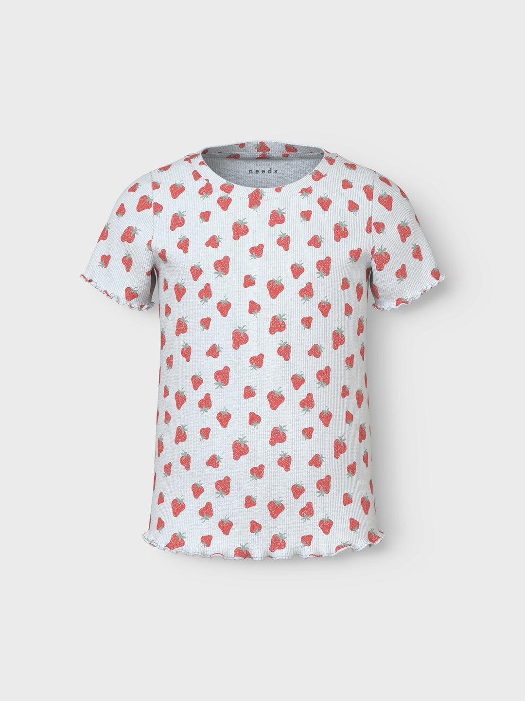 Mini T - shirt VEMMA Bright White Strawberry Slim Fit