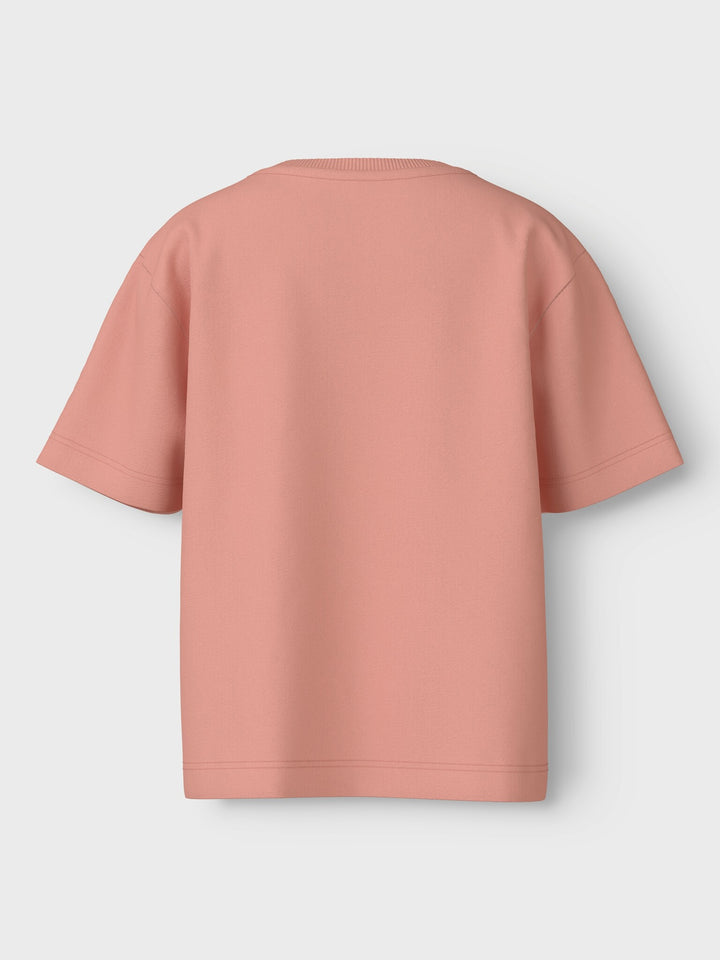 Mini T - shirt VAGNO Peach Pearl Beach Loose Fit