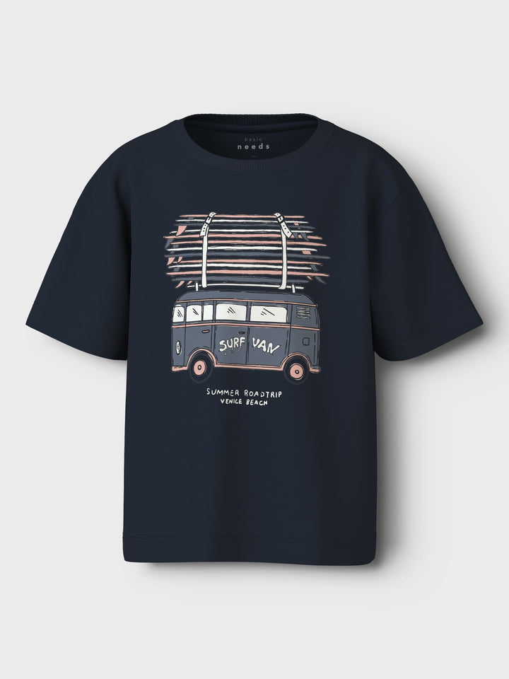 Mini T - shirt VAGNO Navy Blazer Van Loose Fit