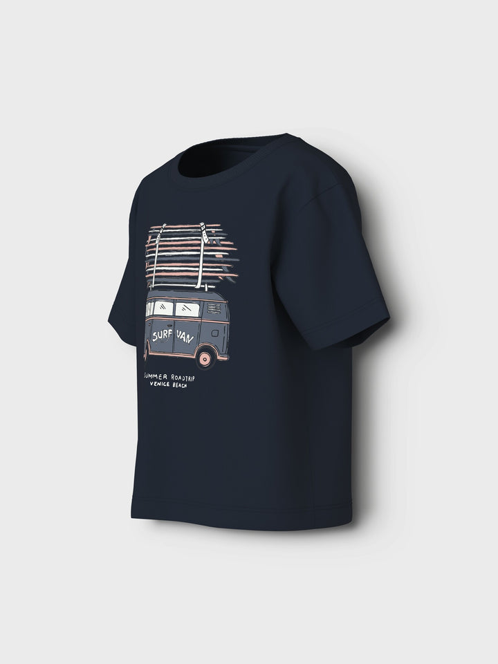 Mini T - shirt VAGNO Navy Blazer Van Loose Fit