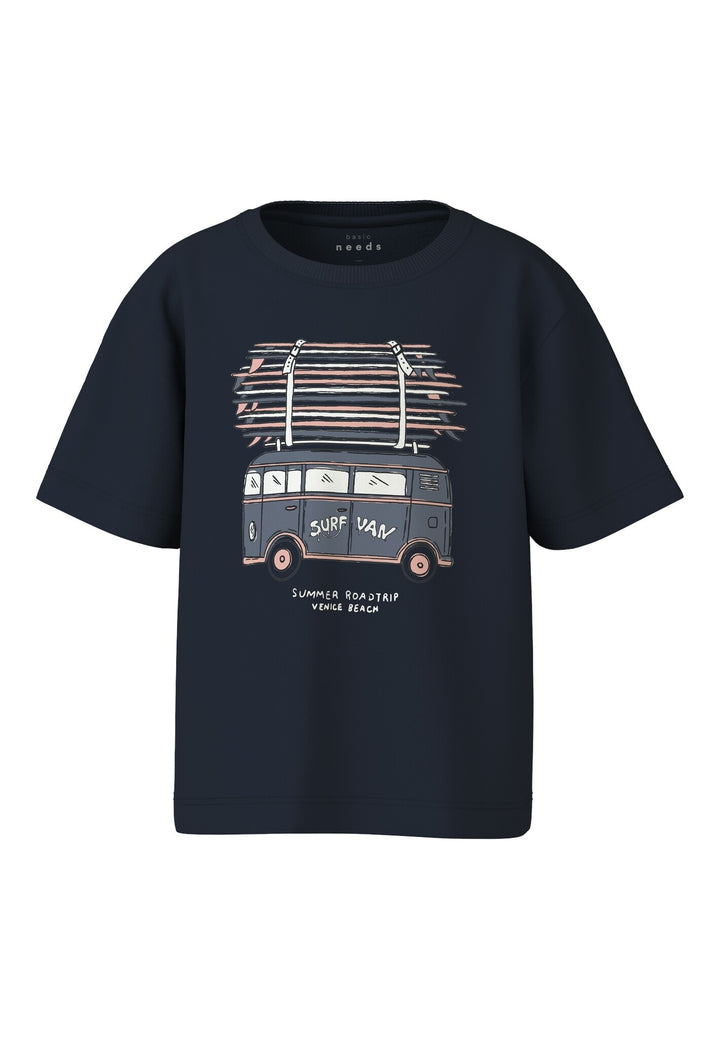 Mini T - shirt VAGNO Navy Blazer Van Loose Fit