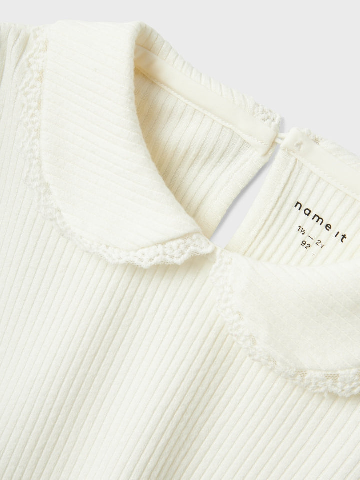 Mini longsleeve BAILA Cloud Dancer Regular Fit