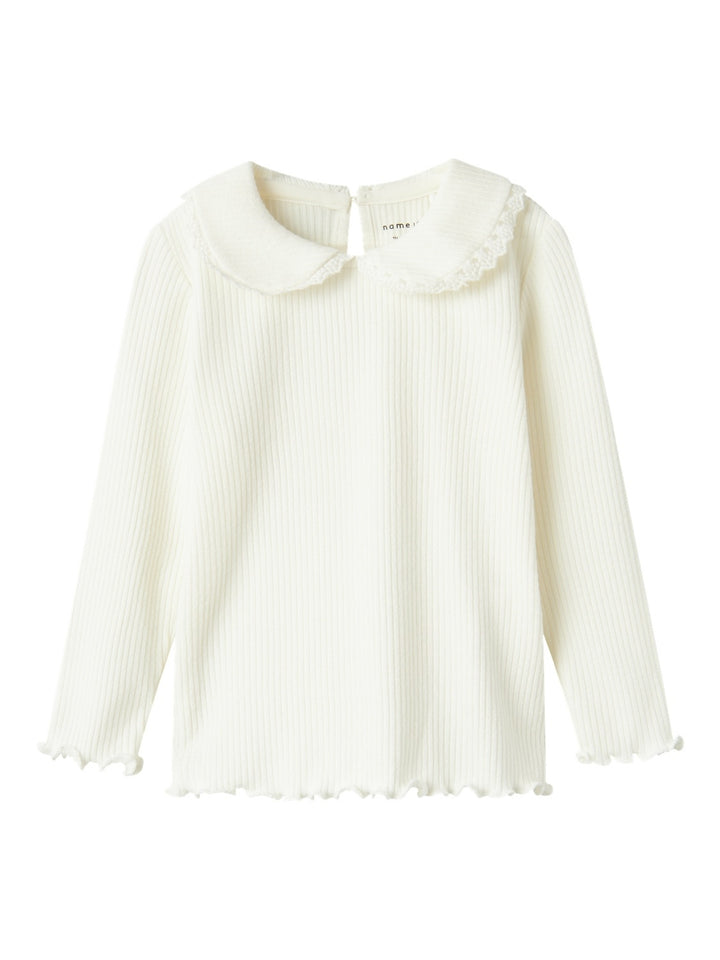 Mini longsleeve BAILA Cloud Dancer Regular Fit