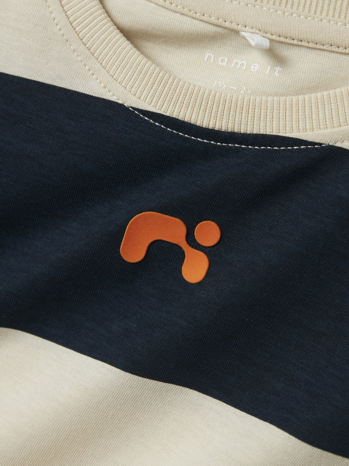 Mini Langarmshirt TRISTIANO Birch Regular Fit