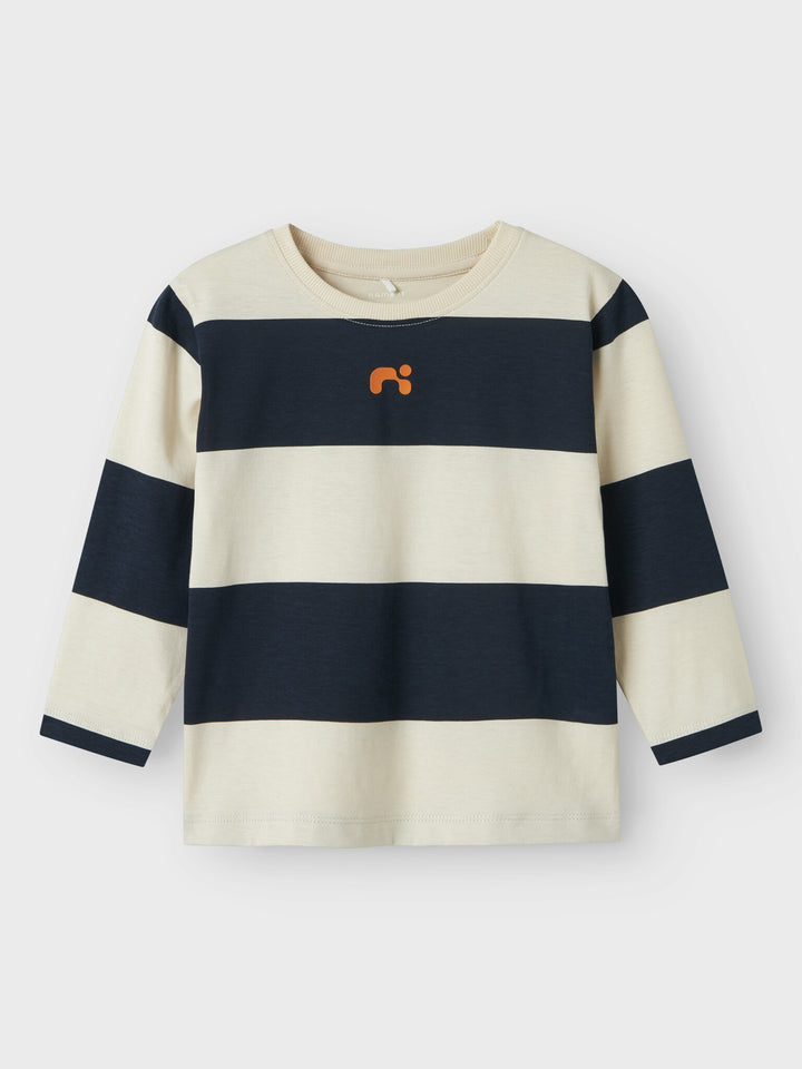 Mini Langarmshirt TRISTIANO Birch Regular Fit