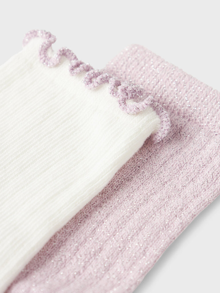 Mini Socken TUTTI 2P Winsome Orchid Cloud Dancer