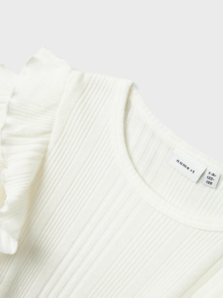 Kinder Langarmshirt TILDE Cloud Dancer Standard Fit