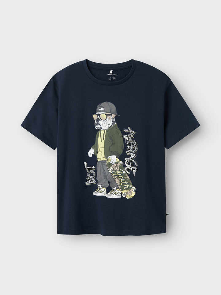 Kinder T-Shirt TEASKE Navy Blazer Standard Fit