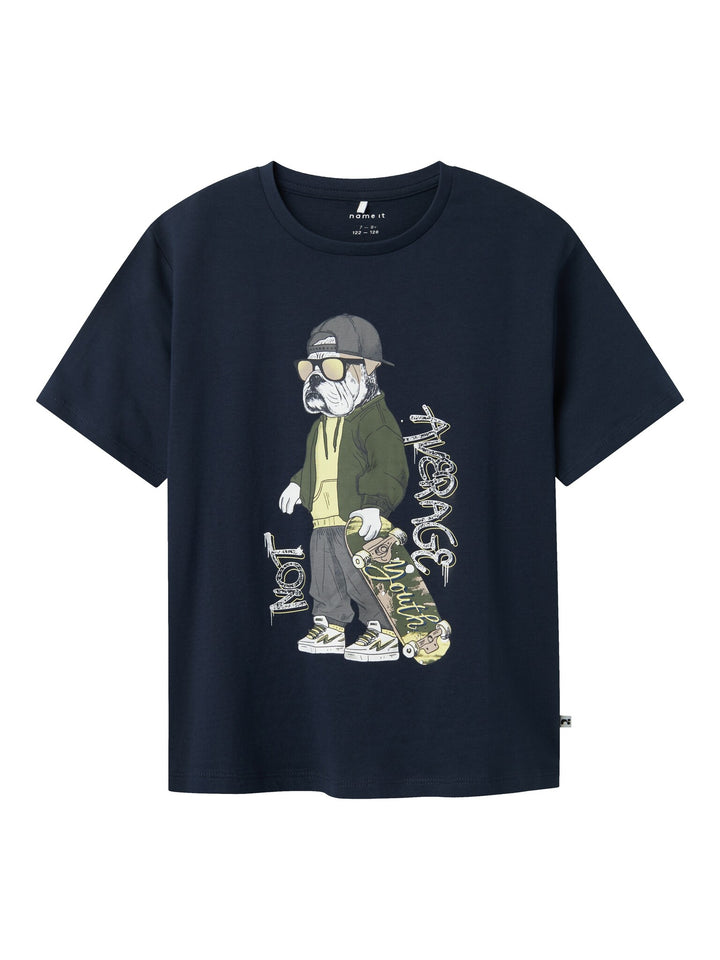 Kinder T-Shirt TEASKE Navy Blazer Standard Fit