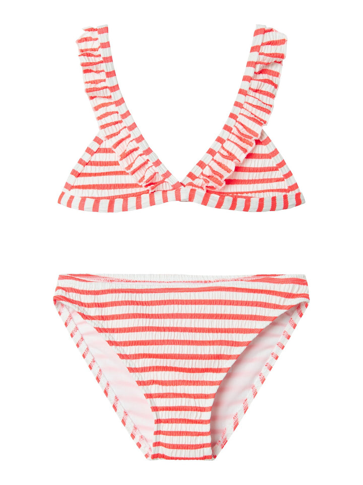 Kids bikini ZALEY Fiery Coral