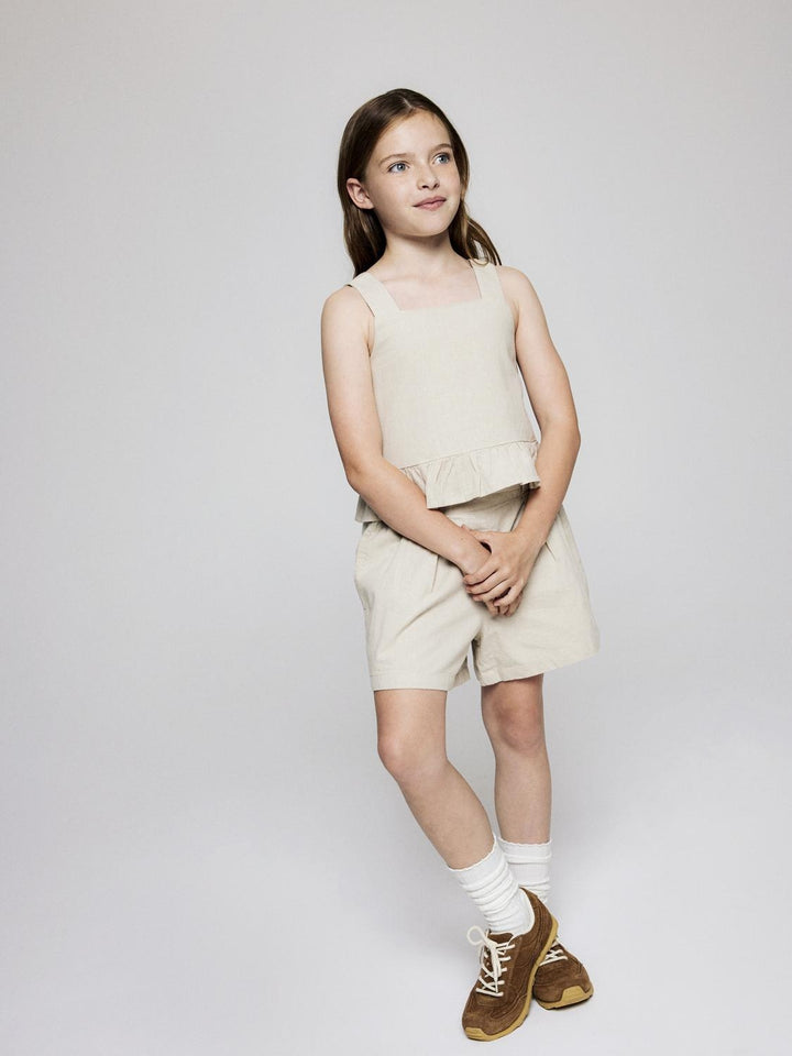 Kinder Shorts FALINNEN Peyote Regular Fit