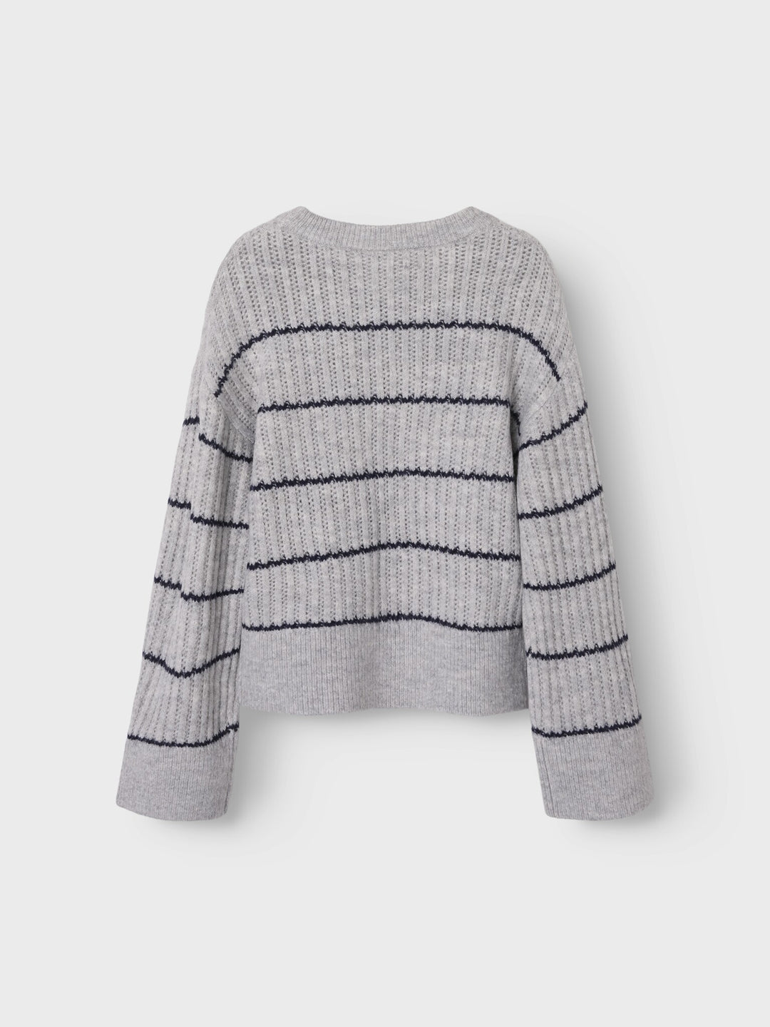 Kinderpullover TITINA Hellgrau Melange Regular Fit