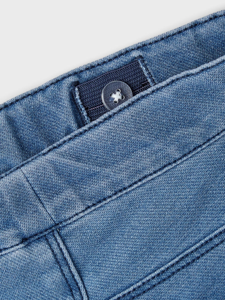 Mini-Leggings SALLI Medium Blue Denim Slim Fit