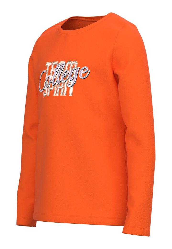 Kinder Langarmshirt VEEN Scarlet Ibis Regular Fit