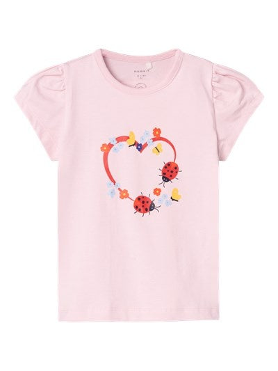 Baby T - shirt FOSSA Parfait Pink