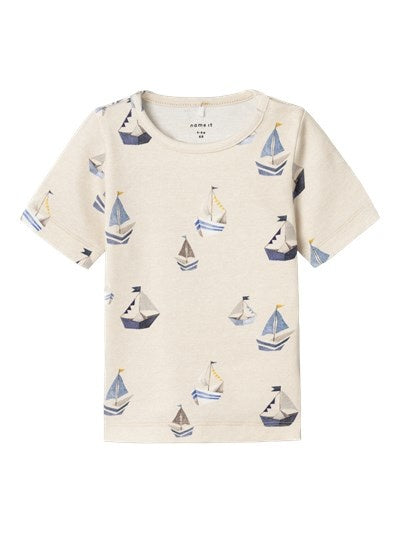Baby T - shirt FASON Peyote Melange