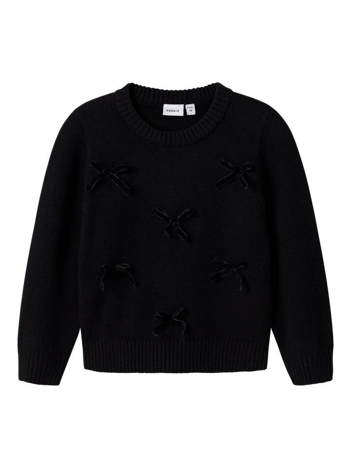 Mini Pullover RONJA Schwarz Regular Fit