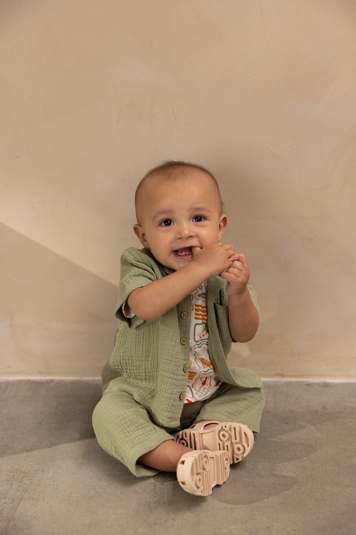 T - shirt Okazaki Tropical pattern MULTICOLOR