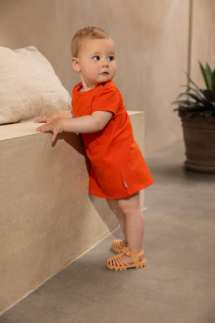 Jurk Mariposa Spicy Orange ORANJE