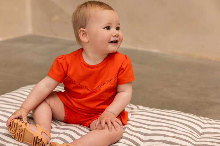 Jurk Mariposa Spicy Orange ORANJE