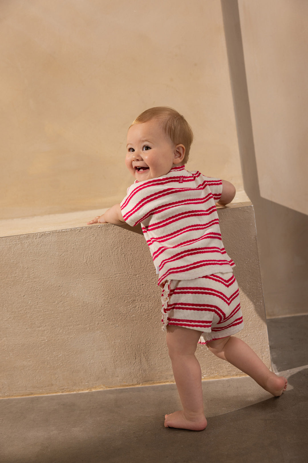 Short Montecito Stripe pattern MULTICOLOR