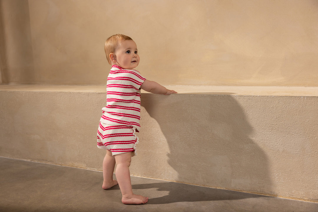 Short Montecito Stripe pattern MULTICOLOR